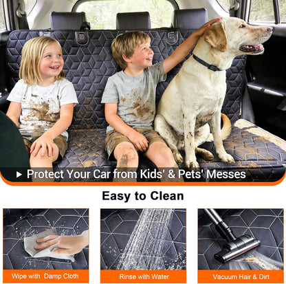Bench Dog Car Seat Covers for SUV, Waterproof RAV4 Dog Seat Cover for Back Seat Heavy Duty Nonslip Back Seat Cover Protector for Rav4/Honda Cr-V/Subaru Crosstrek/Mazda Cx5/Hyundai Tuscon