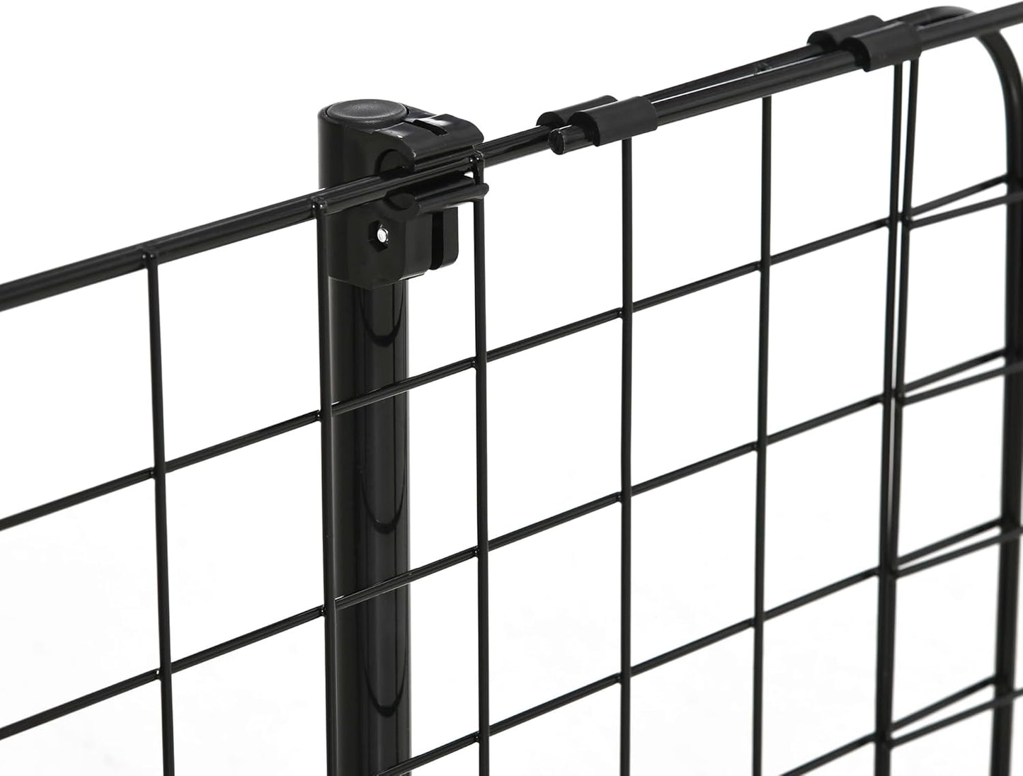 Heavy Duty Pet Dog Car Barrier Adjustable Ventilated Mesh Wire Guard Auto Vehicle Fence Protector Suvs Black 91-152 Cm