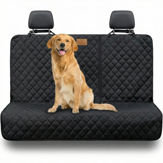 Premium Universal Waterproof Dog Car Seat Cover – Scratch-Proof, Non-Slip Back Seat Protector for Pets & Upholstery
