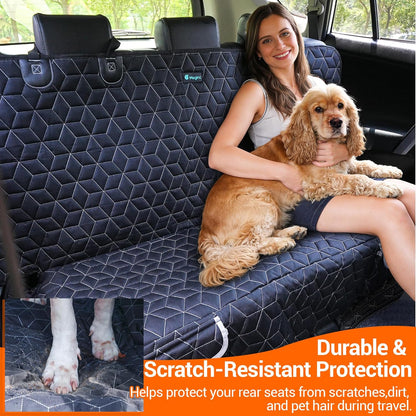 Bench Dog Car Seat Covers for SUV, Waterproof RAV4 Dog Seat Cover for Back Seat Heavy Duty Nonslip Back Seat Cover Protector for Rav4/Honda Cr-V/Subaru Crosstrek/Mazda Cx5/Hyundai Tuscon